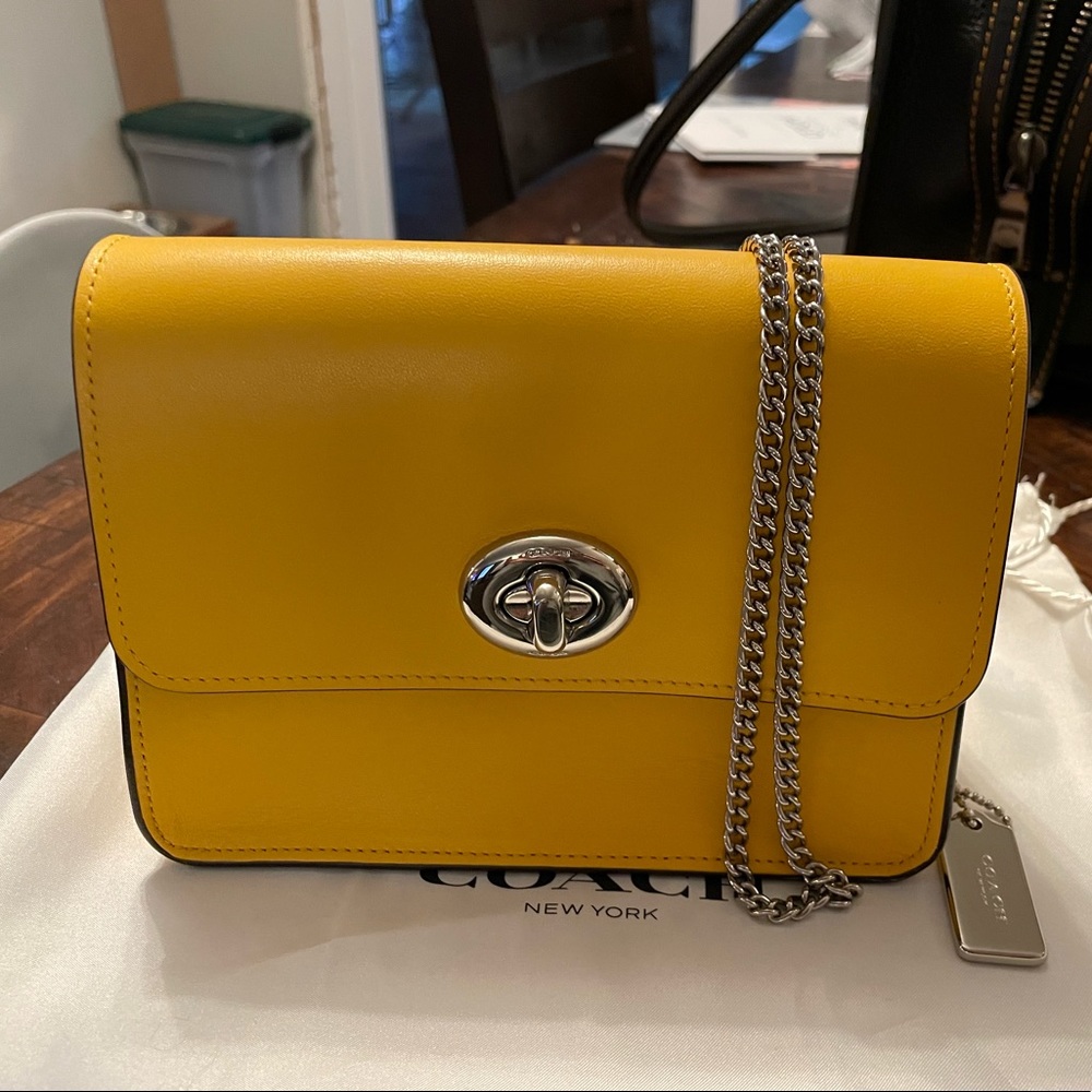Coach yellow Bowery. Original price $225
